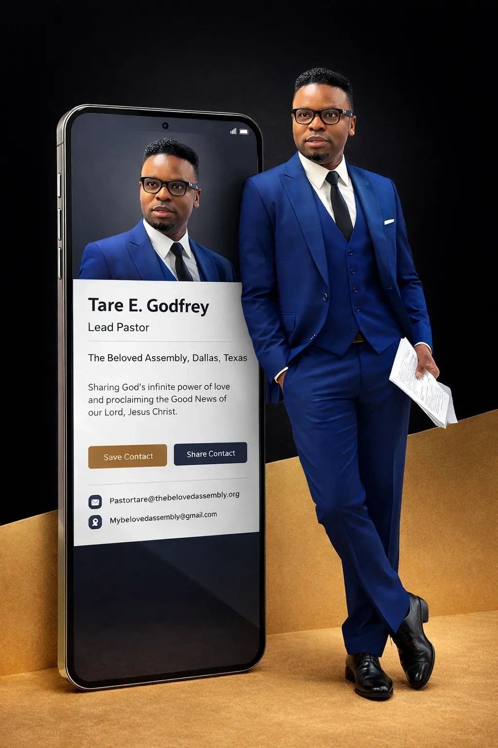 Pastor Tare Godfrey, Lead Pastor of The Beloved Assembly